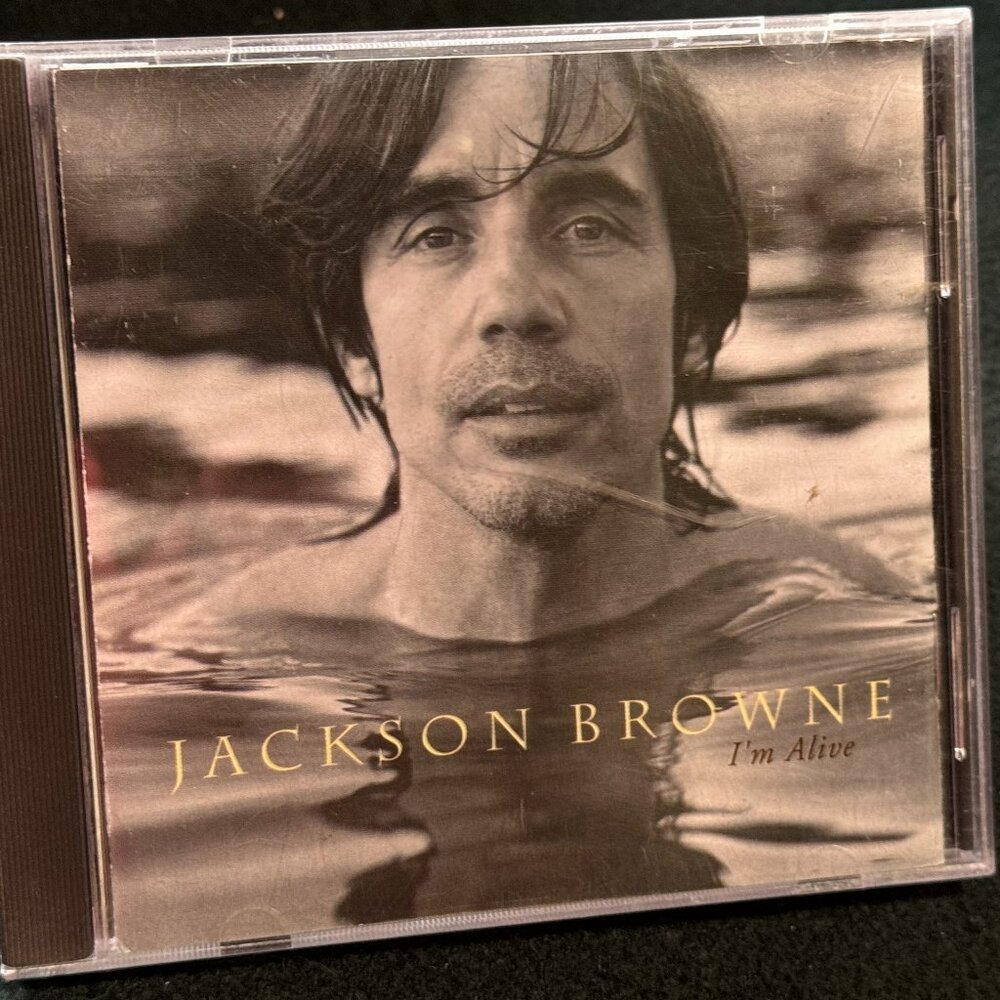 JACKSON BROWNE "I'M ALIVE" COMPACT DISC * GREAT CONDITION * SLIGHTLY USED
